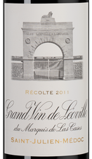 Вино Chateau Leoville Las Cases, (146153), красное сухое, 2011, 0.375 л, Шато Леовиль Лас Каз цена 39990 рублей