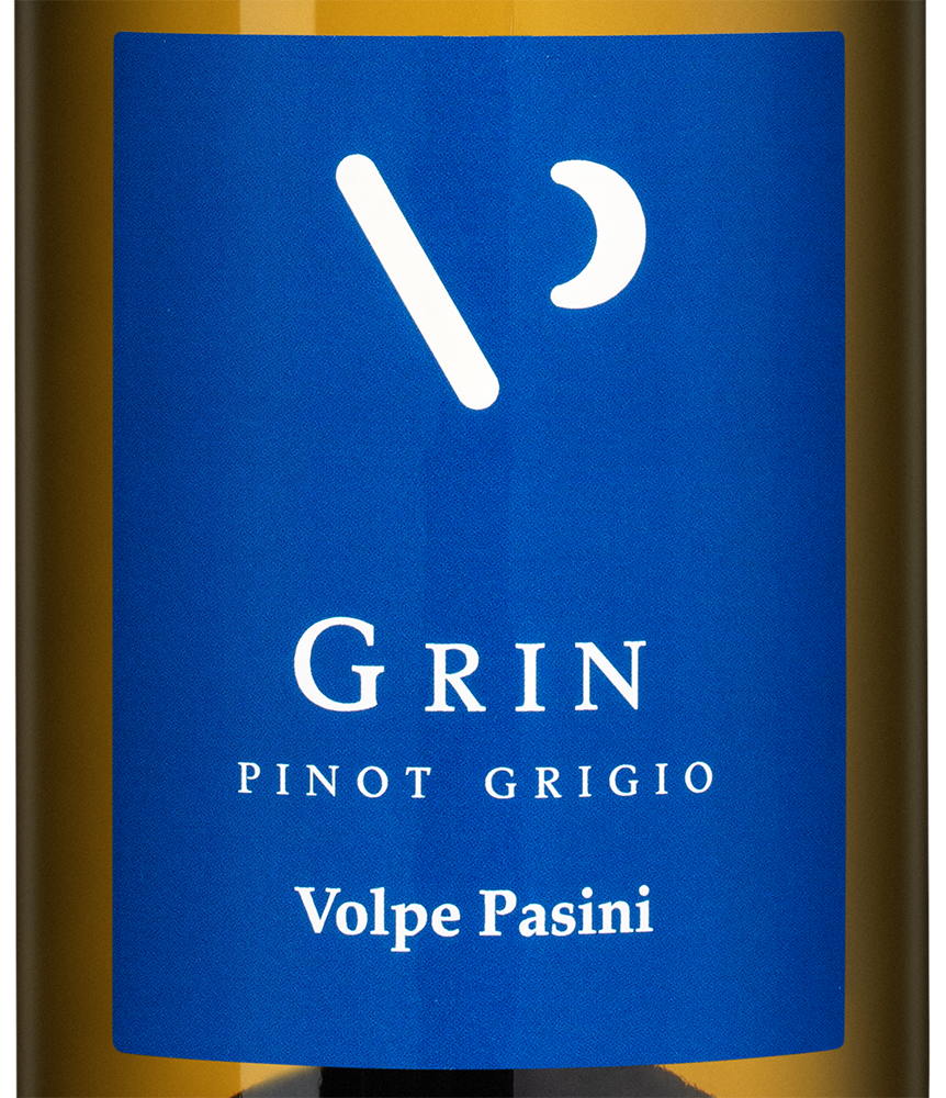 Вино Grin Pinot Grigio, Volpe Pasini, 2024, (156510), Италия, Фриули-Венеция-Джулия, белое, сухое, 0.75 л, Грин Пино Гриджо, цена 3490 рублей