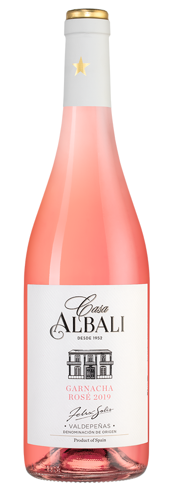 Вино Casa Albali Garnacha Rose, Felix Solis, 2019, (122549), Испания, Кастилия Ла Манча, розовое, полусухое, 0.75 л, Каса Албали Гарнача Розе, цена 1490 рублей