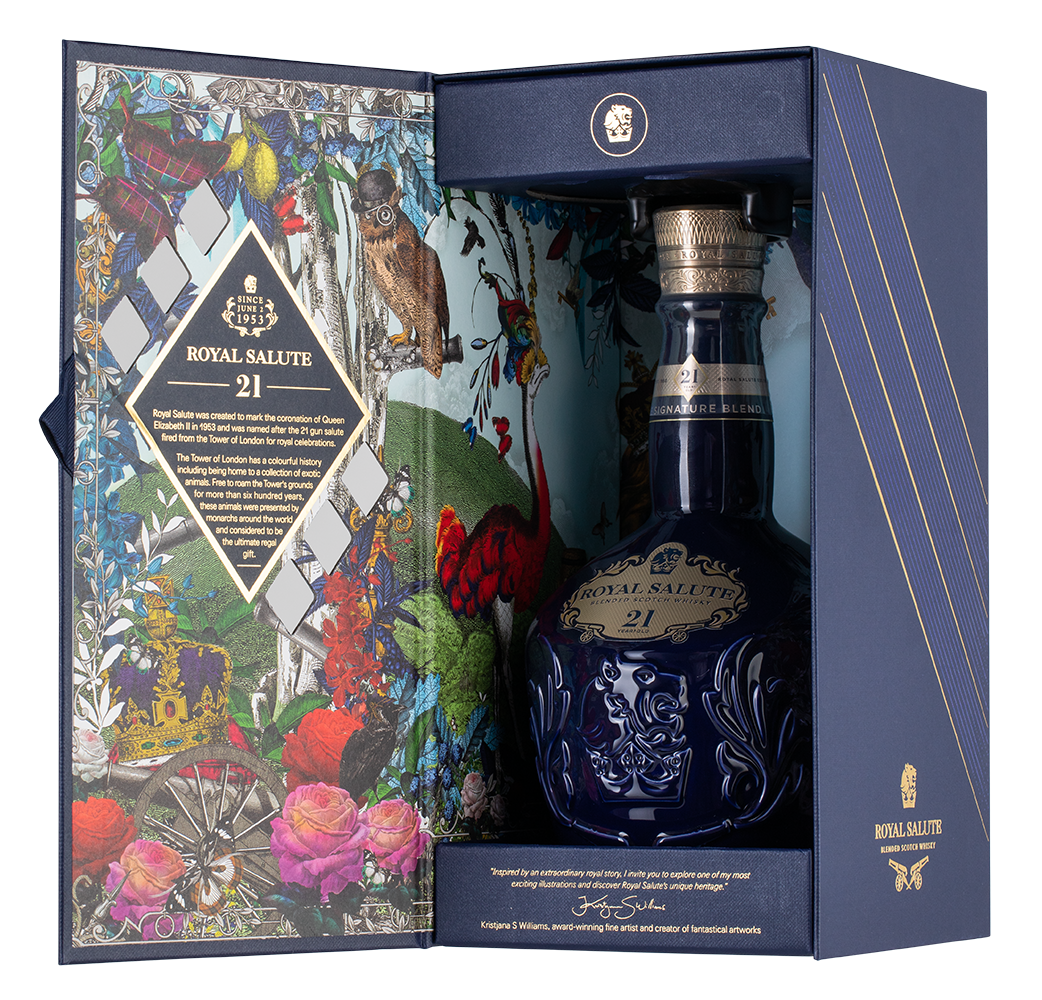 Виски Chivas Royal Salute 21 years old в подарочной упаковке, (146981), Шотландия, 0.7 л, Роял Салют 21 Год, цена 17990 рублей