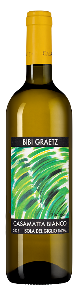 Вино Casamatta Bianco, Bibi Graetz, 2023, (153301), Италия, Тоскана, белое, сухое, 0.75 л, Казаматта Бьянко, цена 4893 рублей