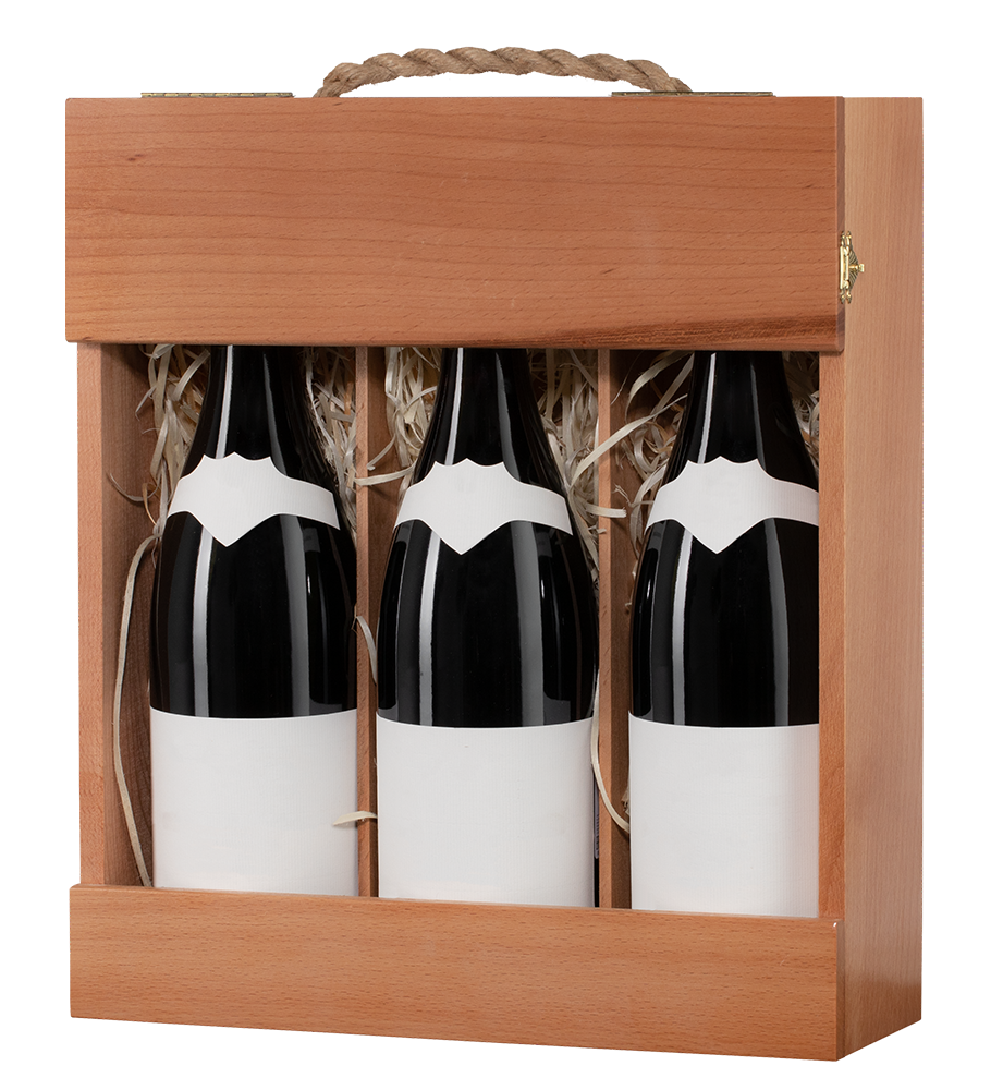 Сет для 3-х бутылок 0.75 л, Бургонь(бук), (77479), Россия, Сет на 3 бут. Бургонь (бук), цена 4290 рублей