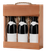 Аксессуары для вина Сет для 3-х бутылок 0.75 л, Бургонь(бук)