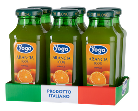 Сок Сок апельсиновый Yoga (6 шт.), (119968), Италия, Фруктовый сок апельсиновый восстановленный цена 710 рублей