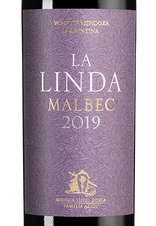 Вино Malbec La Linda, (122701), красное сухое, 2019 г., 0.75 л, Мальбек Ла Линда цена 1290 рублей