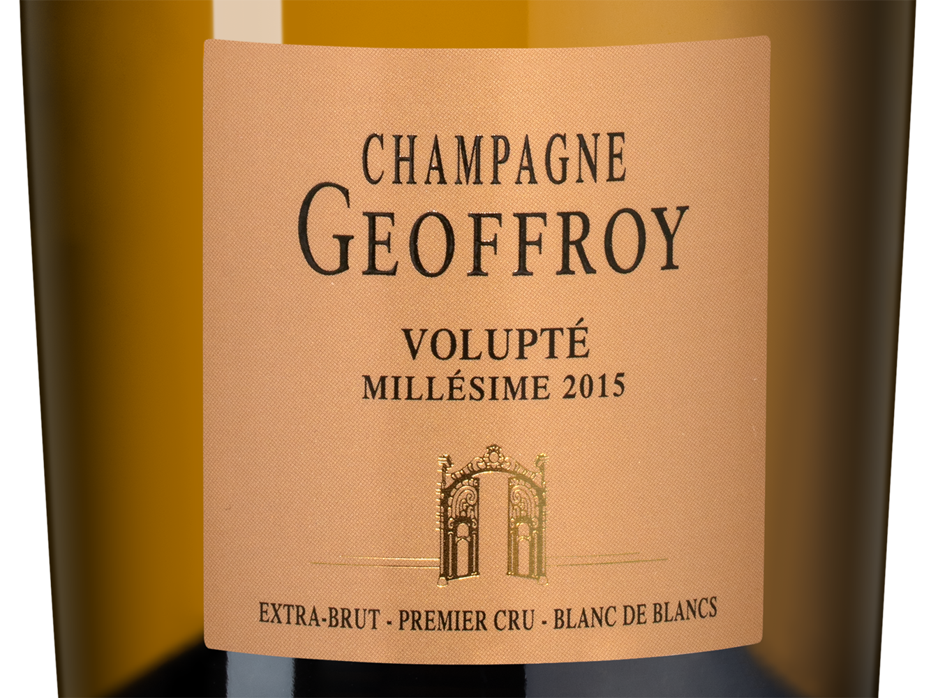Шампанское Geoffroy Volupte Brut Premier Cru, 2015, (141498), Франция, Шампань, белое, экстра брют, 0.75 л, Волюпте Премье Крю Экстра Брют, цена 21490 рублей