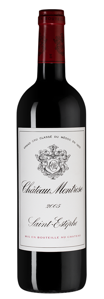 Вино Chateau Montrose, 2005, (148082), Франция, Бордо, красное, сухое, 0.75 л, Шато Монроз, цена 74990 рублей