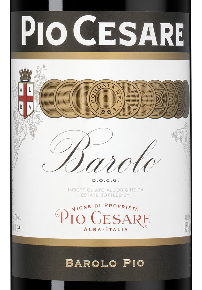 Вино Barolo, Pio Cesare, 2020, (147673), Италия, Пьемонт, красное, сухое, 0.75 л, Бароло, цена 17490 рублей