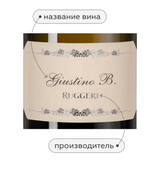 Prosecco Superiore Valdobbiadene Giustino B. в подарочной упаковке