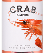 Вино розовое полусладкое Crab & More White Zinfandel