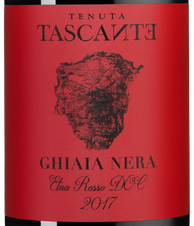 Вино Tenuta Tascante Ghiaia Nera, (135375), красное сухое, 2017 г., 0.75 л, Тенута Тасканте Гьяя Нера цена 3490 рублей