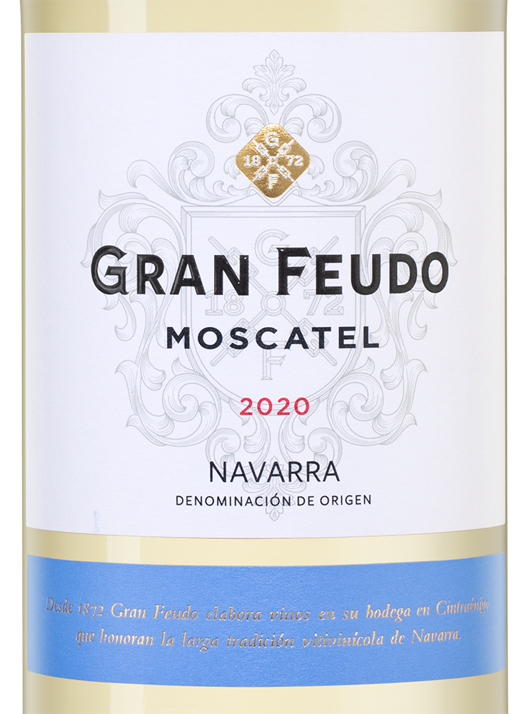 Вино Gran Feudo Moscatel, Bodegas Chivite, 2020, (135803), Испания, Наварра, белое, сухое, 0.75 л, Гран Феудо Москатель, цена 1718 рублей