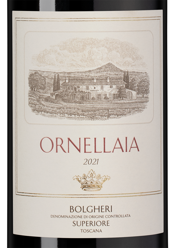 Вино Ornellaia, 2021, 0.375л, (147130), Италия, Тоскана, красное, сухое, 0.375 л, Орнеллайя, цена 39990 рублей