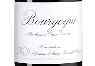 Вино Bourgogne Rouge, (126971), красное сухое, 2017 г., 0.75 л, Бургонь Руж цена 34990 рублей