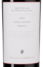 Вино Brunello di Montalcino Bosco, (147229), красное сухое, 2018, 0.75 л, Брунелло ди Монтальчино Боско цена 67490 рублей