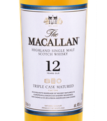 Виски Macallan Triple Cask Matured 12 Years Old в подарочной упаковке