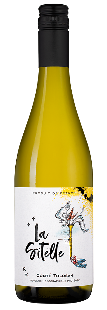 Вино La Sitelle Blanc, Les Celliers Jean d'Alibert, 2021, (121903), Франция, Юго-Запад, белое, полусухое, 0.75 л, Ла Ситель Блан, цена 1490 рублей