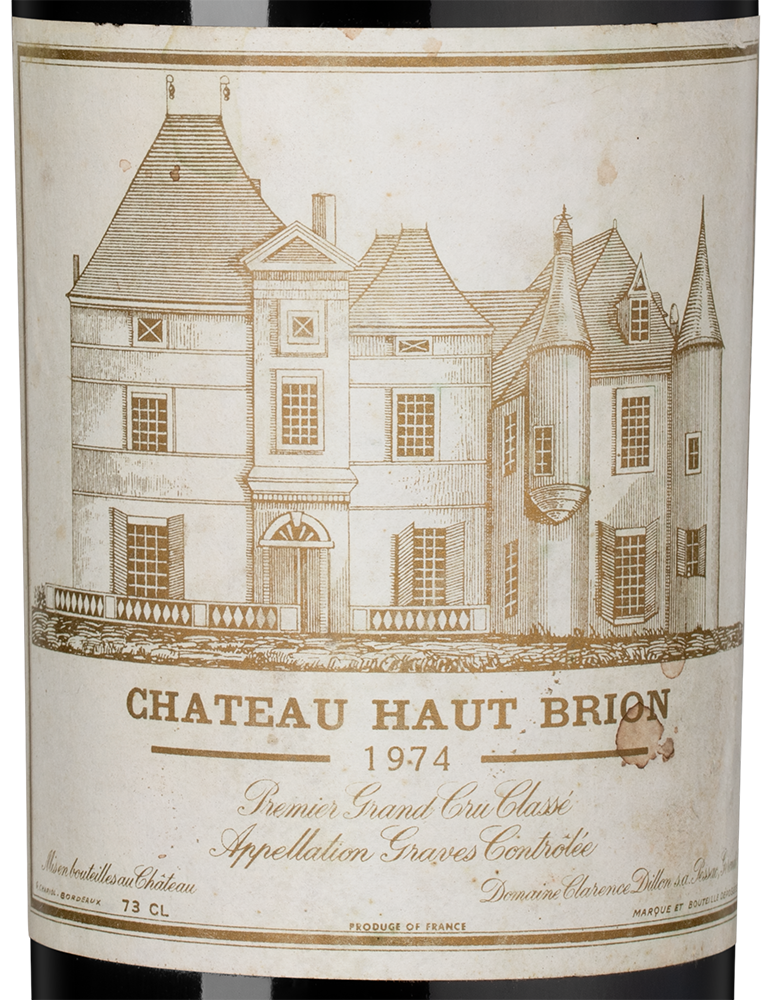 Вино Chateau Haut-Brion Rouge (Pessac-Leognan), 1974, 0.73л, (150656), Франция, Бордо, красное, сухое, 0.73 л, Шато О-Брион Руж, цена 144990 рублей