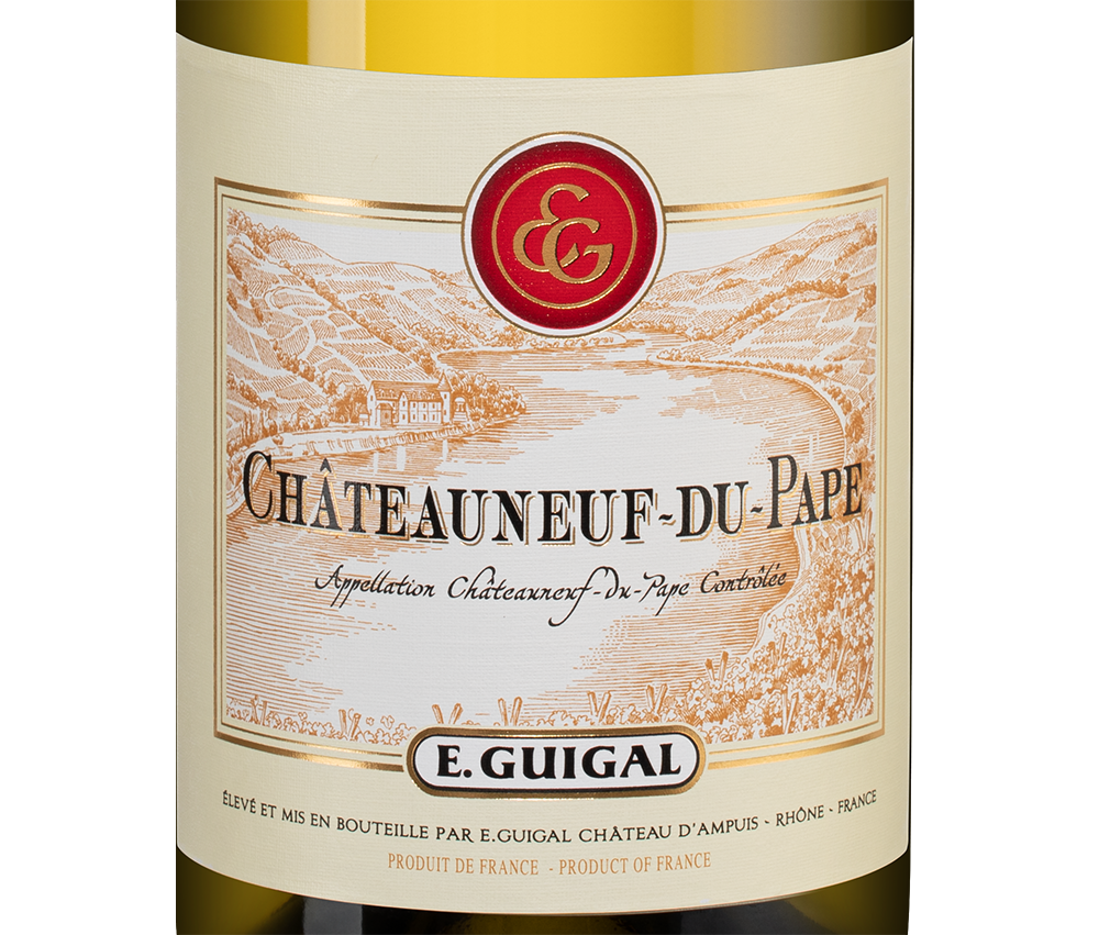Вино Chateauneuf-du-Pape Blanc, Guigal, 2019, (140588), Франция, Долина Роны, белое, сухое, 0.75 л, Шатонёф-дю-Пап Блан, цена 12990 рублей
