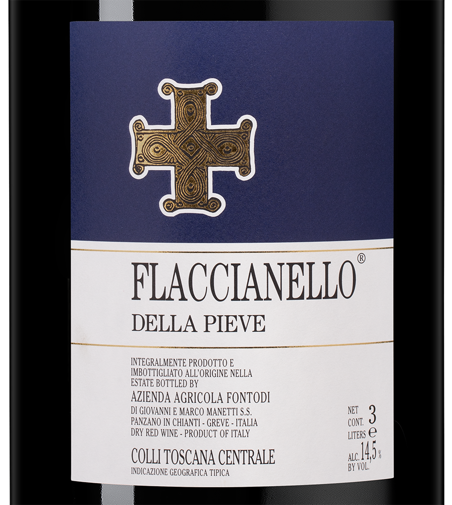 Вино Flaccianello della Pieve, Fontodi, 2021, 3л, (157467), Италия, Тоскана, красное, сухое, 3 л, Флаччанелло делла Пьеве, цена 174990 рублей