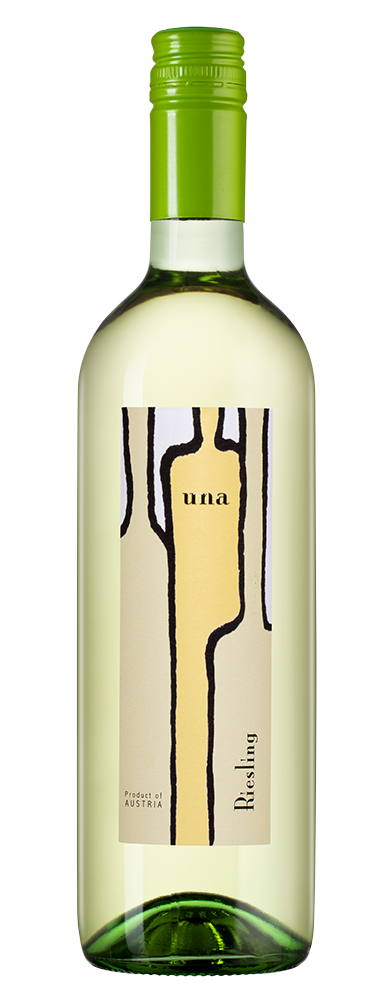 Вино UNA Riesling, Vereinigte Winzer Neusiedler, 2020, (136720), Австрия, Бургенланд, белое, полусухое, 0.75 л, УНА Рислинг, цена 2490 рублей