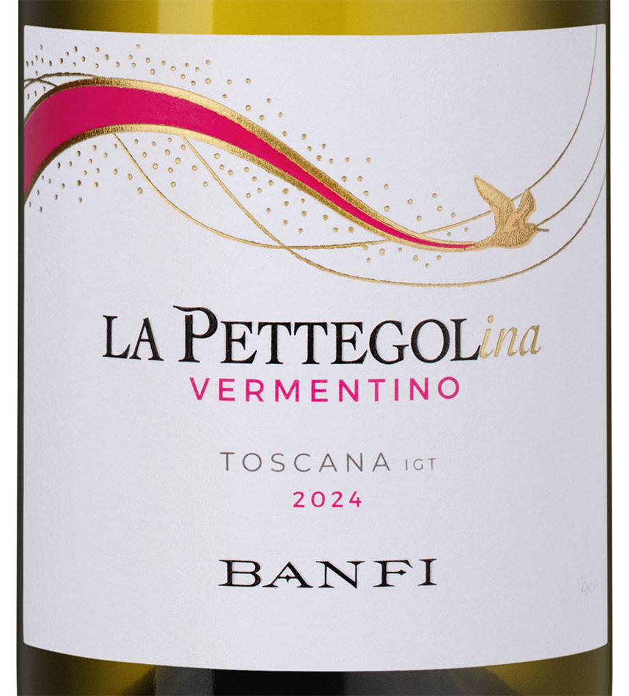 Вино La Pettegolina, Banfi, 2024, 0.375л, (154762), Италия, Тоскана, белое, сухое, 0.375 л, Ла Петтеголина, цена 1890 рублей