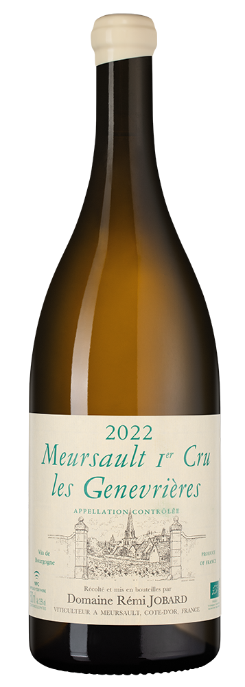 Вино Meursault Premier Cru Les Genevrieres, Remi Jobard, 2022, 1.5л, (148756), Франция, Бургундия, белое, сухое, 1.5 л, Мерсо Премье Крю Ле Женевриер, цена 99990 рублей