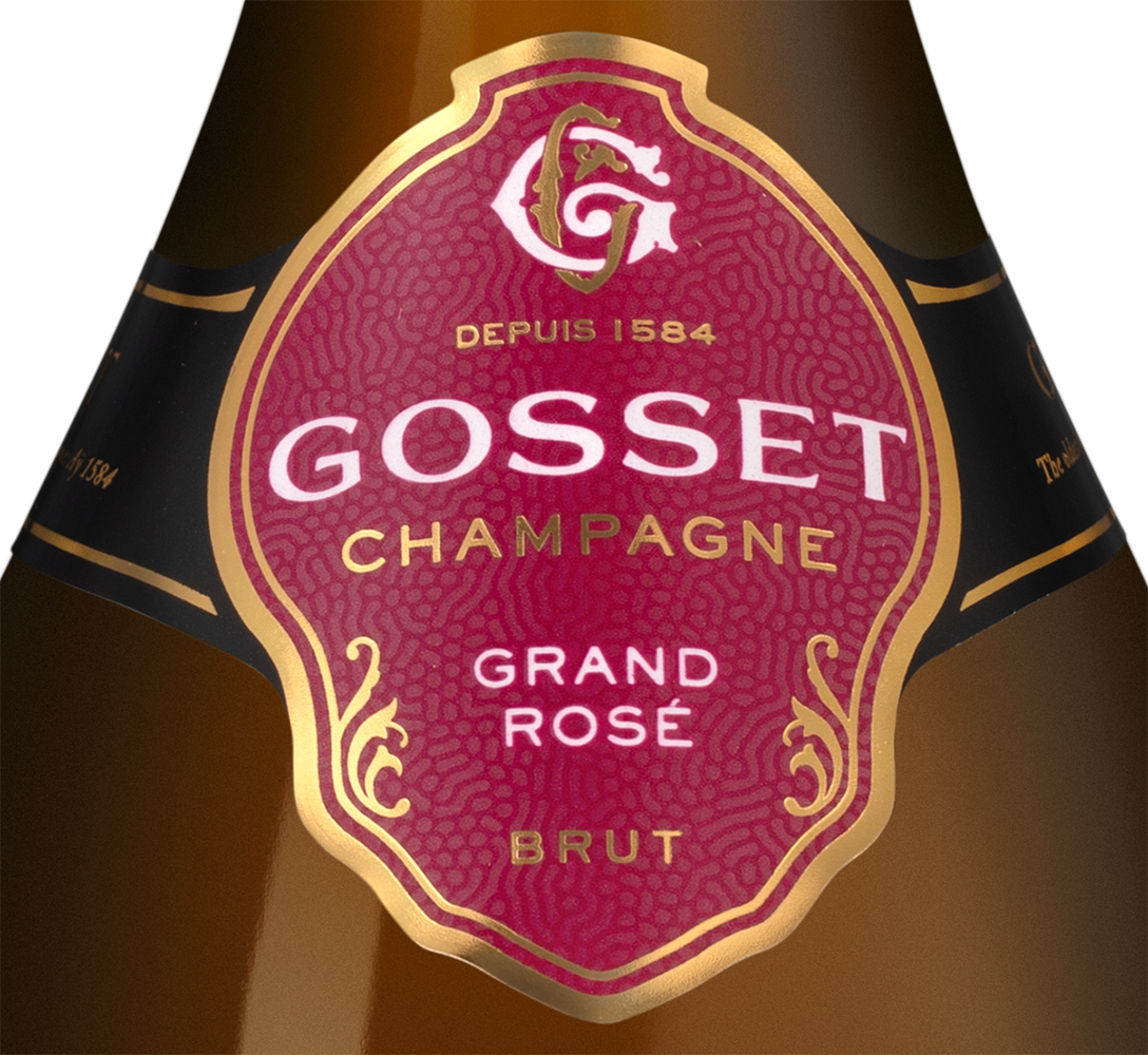 Шампанское Gosset Grand Rose Brut, 0.375л, (153230), Франция, Шампань, розовое, экстра брют, 0.375 л, Гран Розе Брют, цена 12990 рублей