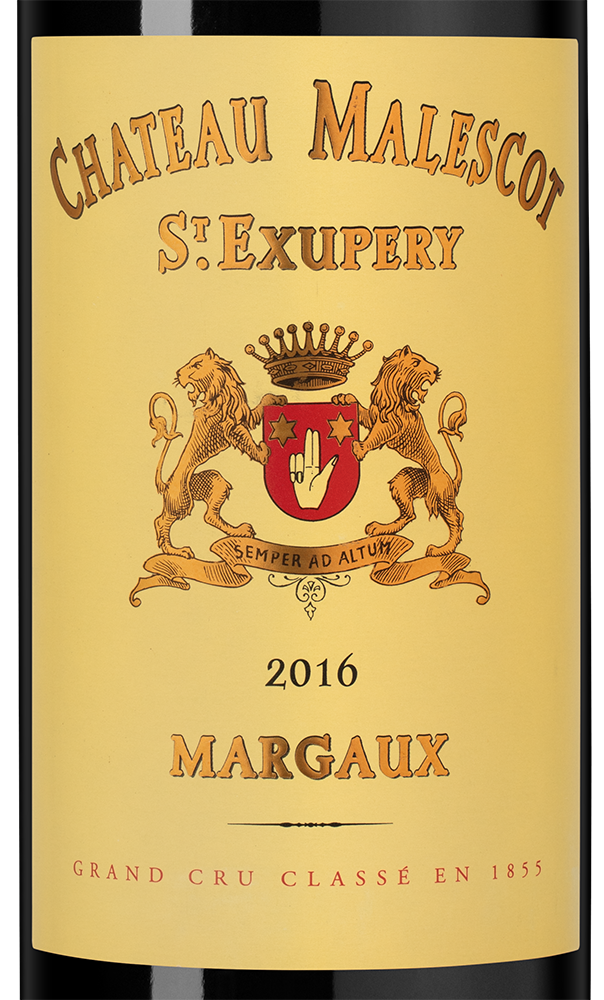 Вино Chateau Malescot Saint-Exupery (Margaux), 2016, (144665), Франция, Бордо, красное, сухое, 0.75 л, Шато Малеско Сент-Экзюпери, цена 24990 рублей