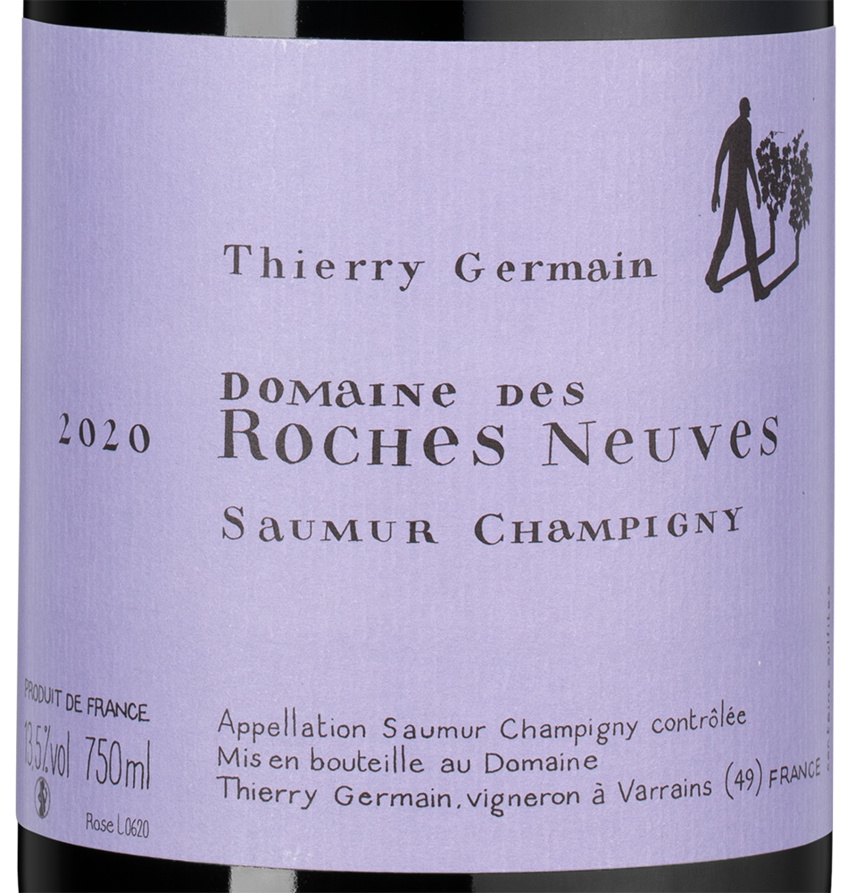 Вино Les Roches (Saumur Champigny), Thierry Germain, 2020, (134362), Франция, Долина Луары, красное, сухое, 0.75 л, Ле Рош, цена 6690 рублей