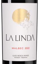 Вино Malbec La Linda, (143763), красное сухое, 2022 г., 0.75 л, Мальбек Ла Линда цена 1740 рублей