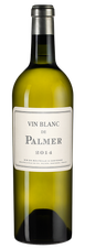 Вино Vin Blanc de Palmer, (106299), белое сухое, 2014 г., 0.75 л, Вэн Блан де Пальмер цена 51050 рублей