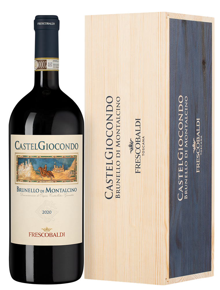 Вино Brunello di Montalcino Castelgiocondo, Frescobaldi, 2020, 1.5л, (156059), Италия, Тоскана, красное, сухое, 1.5 л, Брунелло ди Монтальчино Кастельджокондо, цена 27490 рублей