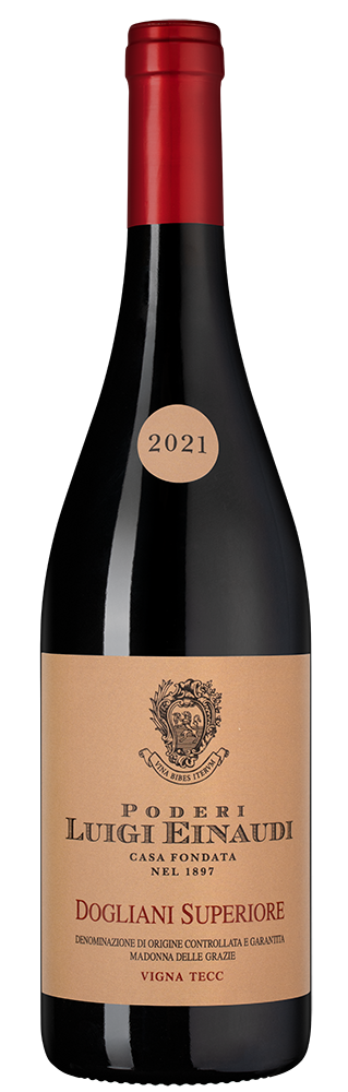 Вино Dogliani Superiore Vigna Tecc, Poderi Luigi Einaudi, 2021, (144172), Италия, Пьемонт, красное, сухое, 0.75 л, Дольяни Супериоре Мадонна Делле Винья Текк, цена 7990 рублей
