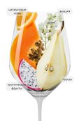 Вино со вкусом тропических фруктов Семисам Рислинг/Пино Блан