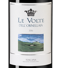 Вино Le Volte dell'Ornellaia, (113317), красное сухое, 2016 г., 0.75 л, Ле Вольте дель Орнеллайя цена 4990 рублей