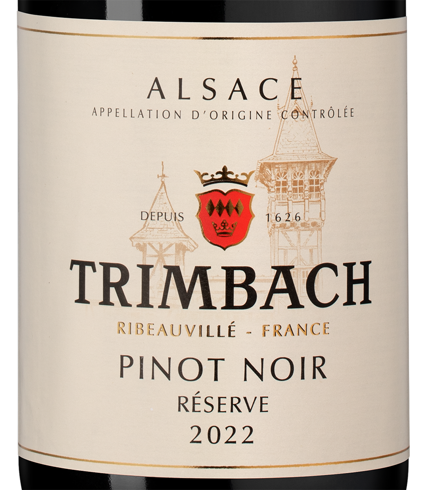 Вино Pinot Noir Reserve, Trimbach, 2022, (148055), Франция, Эльзас, красное, сухое, 0.75 л, Пино Нуар Резерв, цена 7490 рублей