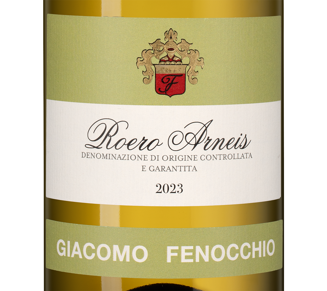 Вино Roero Arneis, Giacomo Fenocchio, 2023, (147800), Италия, Пьемонт, белое, сухое, 0.75 л, Роэро Арнеис, цена 5990 рублей