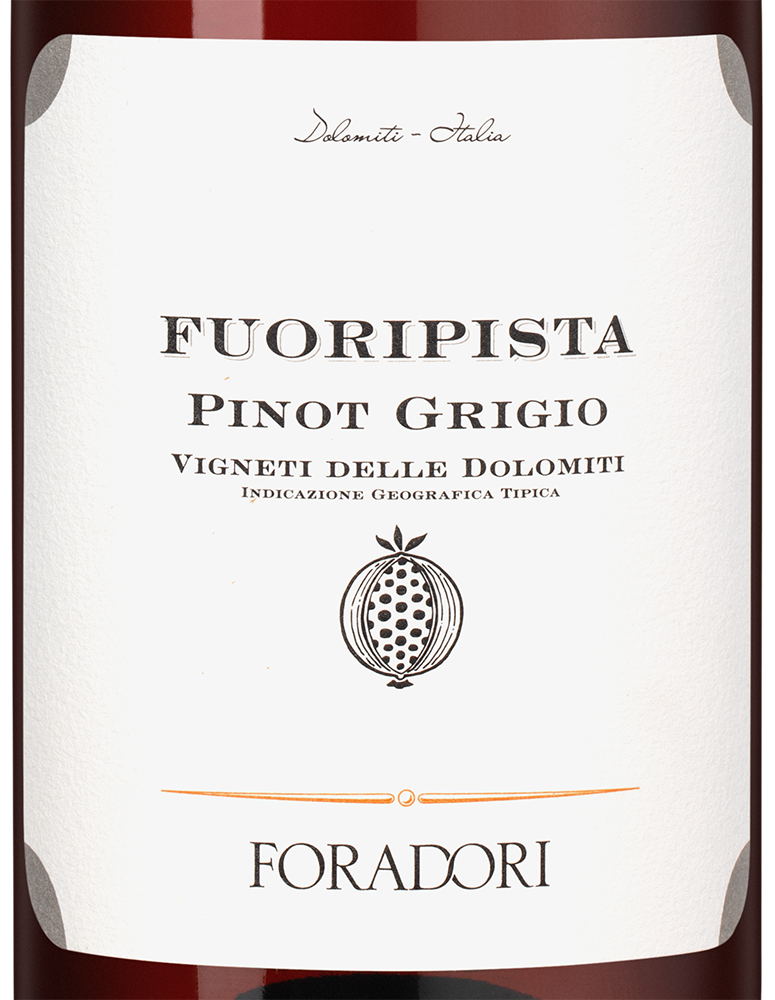 Вино Fuoripista Pinot Grigio, Foradori, 2024, (159370), Италия, Трентино-Альто Адидже, белое, сухое, 0.75 л, Фуориписта Пино Гриджо, цена 10490 рублей