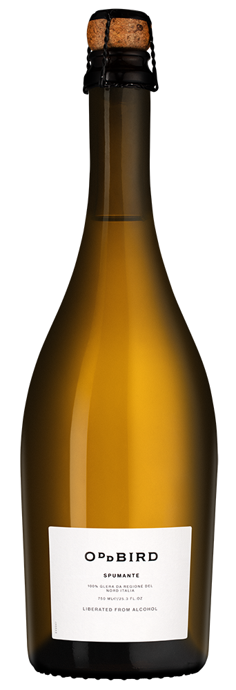Игристое вино безалкогольное Spumante, 0.5%, Oddbird, (153719), Италия, Венето, 0.75 л, Спуманте Безалкогольное, цена 2163 рублей