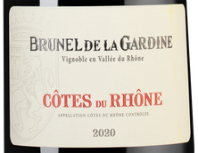 Вино Cotes du Rhone Brunel de la Gardine