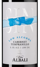 Вино безалкогольное Vina Albali Cabernet Tempranillo Low Alcohol, 0,5%, (129490), 0.75 л, Винья Албали Каберне Темпранильо Безалкогольное цена 1190 рублей