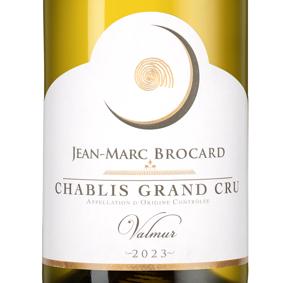 Вино Chablis Grand Cru Valmur, Jean-Marc Brocard (Domaine Sainte-Claire), 2023, (153139), Франция, Бургундия, белое, сухое, 0.75 л, Шабли Гран Крю Вальмюр, цена 23490 рублей