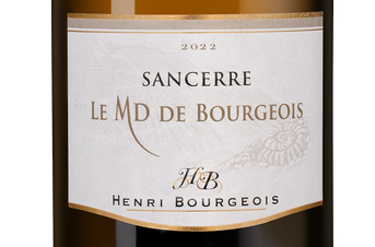 Вино Sancerre Le MD de Bourgeois, (147289), белое сухое, 2022 г., 0.75 л, Сансер Ле МД де Буржуа цена 7490 рублей