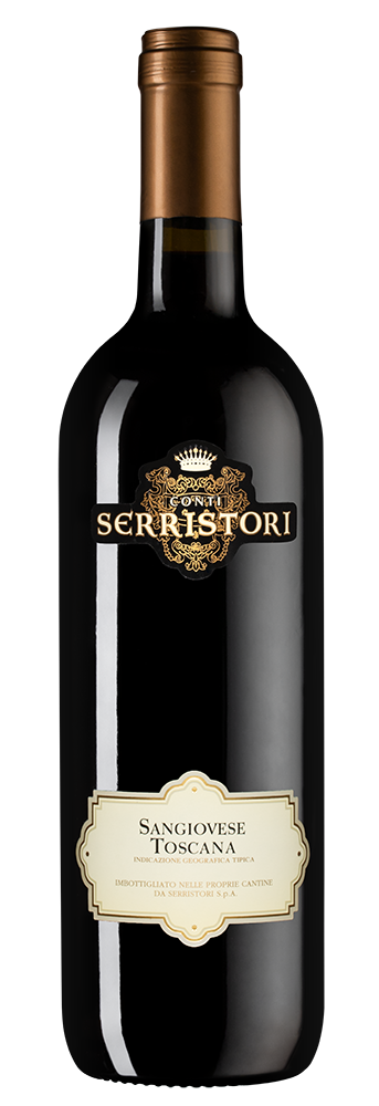 Вино Sangiovese di Toscana, Conti Serristori, 2023, (156536), Италия, Тоскана, красное, сухое, 0.75 л, Санджовезе ди Тоскана, цена 1990 рублей