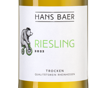 Вино с цитрусовым вкусом Hans Baer Riesling