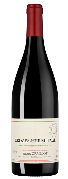 Вино Crozes-Hermitage Rouge, Alain Graillot, 2022