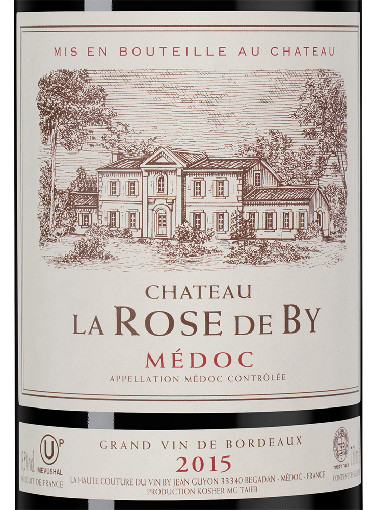 Вино Chateau La Rose de By, Chateau Rollan de By, 2015, (133804), Франция, Бордо, красное, сухое, 0.75 л, Шато Ля Роз де Би, цена 5790 рублей