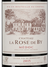 Вино Chateau La Rose de By, (133804), красное сухое, 2015 г., 0.75 л, Шато Ля Роз де Би цена 4990 рублей