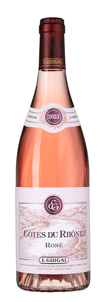 Вино Cotes du Rhone Rose, Guigal, 2023, (153206), Франция, Долина Роны, розовое, сухое, 0.75 л, Кот дю Рон Розе, цена 2993 рублей